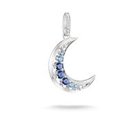 THOMAS SABO Midnight Sky Pendant Moon With Stones
