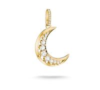 THOMAS SABO Midnight Sky Pendant Moon With Stones