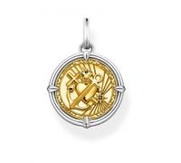 Thomas Sabo Multicoloured Faith Love Hope Coin Pendant
