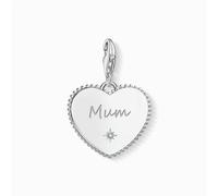 Thomas Sabo Mum Heart Charm Pendant Sterling Silver