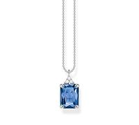 Thomas Sabo Necklace blue stone silver 925 Sterling Silver