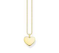 Thomas Sabo Necklace heart gold 925 Sterling Silver, 18k Yellow Gold Plating