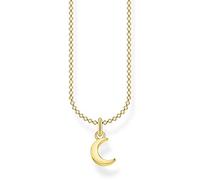 Thomas Sabo Necklace moon gold 925 Sterling Silver, 18k Yellow Gold Plating