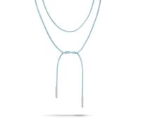 Thomas Sabo necklace Premium Alloy Fine Silver Plated, Textile