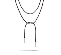 Thomas Sabo necklace Premium Alloy Fine Silver Plated, Textile
