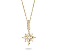 Thomas Sabo Necklace star with white zirconia Premium Alloy 18k Gold Plated