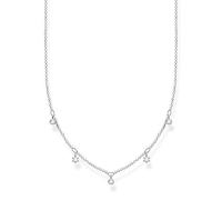 Thomas Sabo Necklace white stones, silver 925 Sterling Silver