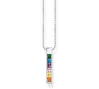 THOMAS SABO Necklace with Colourful Stones Green