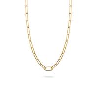 Thomas Sabo Paperclip 18ct Yellow Gold Plated Connect Link Charm Necklace