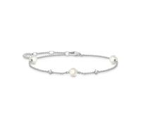 Thomas Sabo Pearls & CZ Bracelets 0.6 x 1cm, 16-19cm