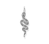THOMAS SABO Pendant blackened snake 925 Sterling Silver, Blackened