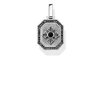 THOMAS SABO pendant Cross 925 Sterling Silver, Blackened