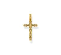 THOMAS SABO Pendant cross gold 925 Sterling Silver, 18k Yellow Gold Plating