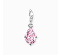 Thomas Sabo Pink CZ Drop Charm 2.6 x 1cm