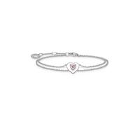 THOMAS SABO Pink Heart Bracelet Cream