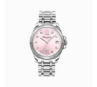 Thomas Sabo Pink White Stones Watch - Stainless Steel