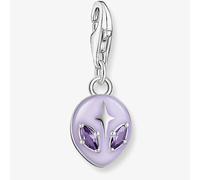 THOMAS SABO Purple Cubic Zirconia Alien Charm 2049-041-13