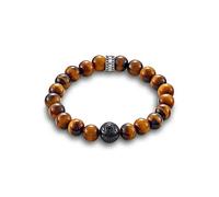 THOMAS SABO Rebel at Heart Brown Unisex Bracelet Silver