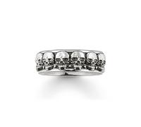 Thomas Sabo Rebel At Heart Sterling Silver Skull Ring - 54