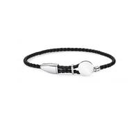 Thomas Sabo Rebel Heart Engravable Disc Leather Bracelet