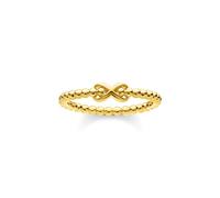 THOMAS SABO Gold Plated Beaded Infinity Ring TR2320-413-39-52