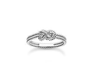 Thomas Sabo Ring Rope with Knots 925 Sterling Silver TR2399