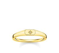 THOMAS SABO ring star gold plated silver TR2314-414-14-54