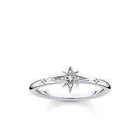 THOMAS SABO Silver Cubic Zirconia Pavé Star Ring TR2317-051-14-56