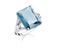 Thomas Sabo ring stone large with star 925 sterling silver TR2261