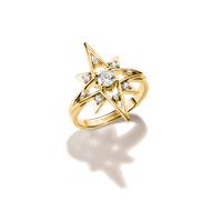 Thomas Sabo Ring TR2550-M01-14 | Acotis - Size 52 - 18ct Gold Plated / Alloy