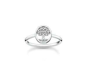 Thomas Sabo Ring Tree of Love with stones 925 Sterling Silver TR2375-051-14-58