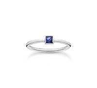 THOMAS SABO ring with blue stone 925 sterling silver TR2395-699-32-60