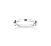 THOMAS SABO ring with blue stones 925 sterling silver TR2396-699-32-60