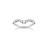 THOMAS SABO Ladies Curved Half Eternity Ring TR2398-051-14-52