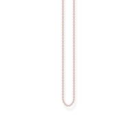 Thomas Sabo Rose-gold plated fine anchor chain 18k Rose Gold Plating, 925 Sterling Silver