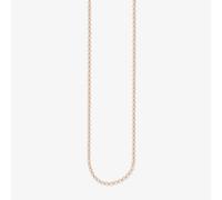 THOMAS SABO Rose Gold Plated Round Belcher Chain KE1219-415-12
