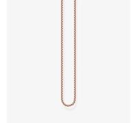 THOMAS SABO Rose Gold Plated Square Belcher Chain KE1106-415-12 - 90cm