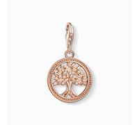 Thomas Sabo Rose Gold Tone Tree of Life CZ Charm 2.8 x 1.6cm