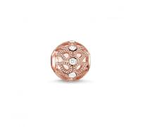 Thomas Sabo Rose Gold Zirconia Karma Bead K0146-416-14 -