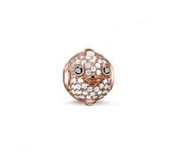 Thomas Sabo , Rosegold Fugu Bead Charm Pendant ,Multicolor female, Sizes: ONE SIZE