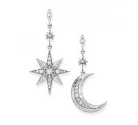 Thomas Sabo Royalty Star And Moon Earrings H2026-643-14