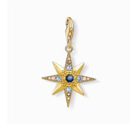 Thomas Sabo Royalty Star Charm Pendant Gold Finish