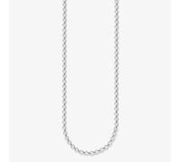 Thomas Sabo Unisex Charm Necklace Round Belcher Chain Charm Club 925 Sterling Silver X0001-001-12