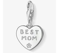 THOMAS SABO Silver Best Mom Heart Charm 0821-001-12