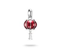 Thomas Sabo Silver Charm Pendant Lantern Connect Sterling Silver, Cold Enamel