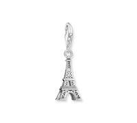 Thomas Sabo Blackened CZ Eiffel Tower Charm 3 x 0.9cm