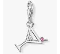 Thomas Sabo Women Charm Pendant Star & Moon Charm Club 925 Sterling Silver 1794-051-14