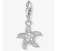 THOMAS SABO Silver Clear CZ Pavé Starfish Charm 0917-051-14