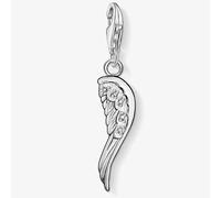 Thomas Sabo Women Charm Pendant Angel Wing Charm Club 925 Sterling Silver 0413-051-14