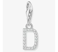THOMAS SABO Silver Cubic Zirconia Letter D Charm 1944-051-14